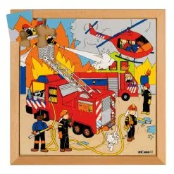 EDUCO Actie Puzzels - Brand (25 Stukjes)