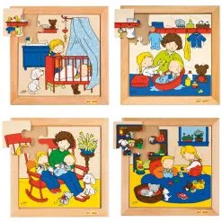 EDUCO Babypuzzels - Set à 4