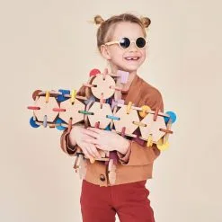 Bavvic Bouwset Family - 128 Elementen