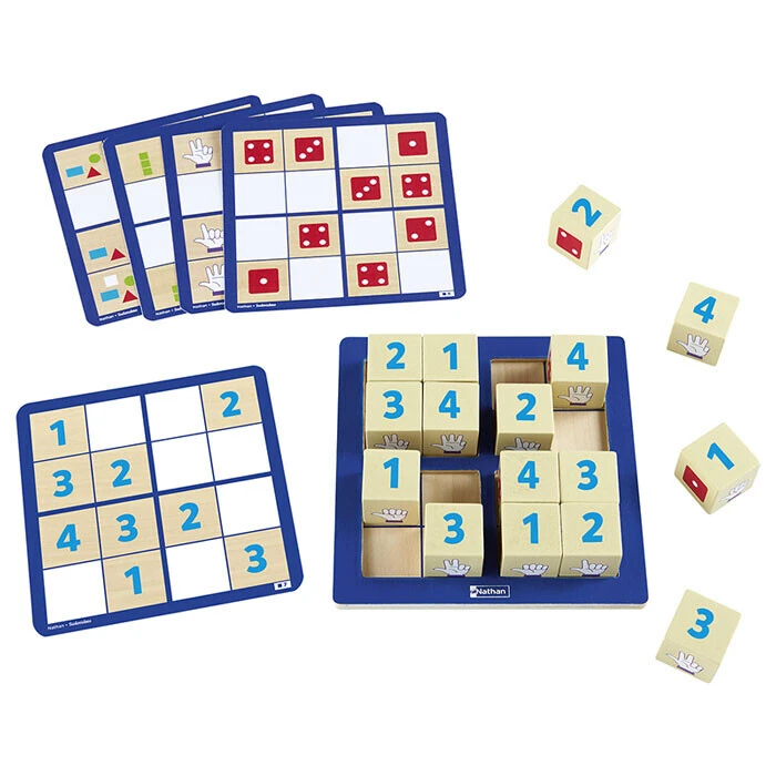 Blokken Sudoku - Nathan 4 Blokken Sudoku - Nathan - Afbeelding 2