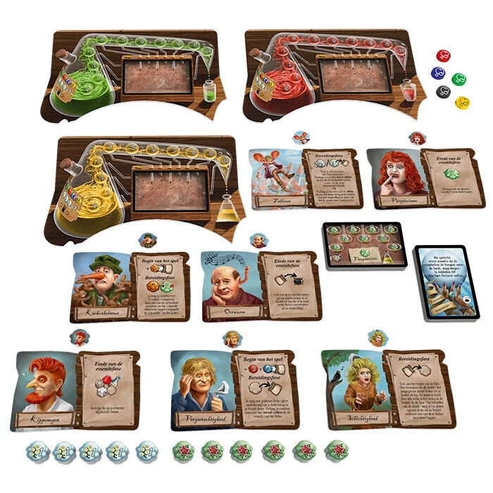 999 Games De Kwakzalvers Van Kakelenburg: De Alchemisten 4 999 Games De Kwakzalvers Van Kakelenburg: De Alchemisten - Afbeelding 2