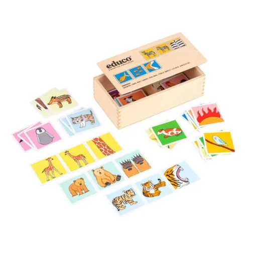 EDUCO Dierenmemo -Spellen Verkoopwinkel dierenmemo