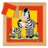 EDUCO Dierenpuzzels 'Moeder En Kind' - Zebra (9 Stukjes) -Spellen Verkoopwinkel dierenpuzzels moeder en kind zebra 9 stukjes