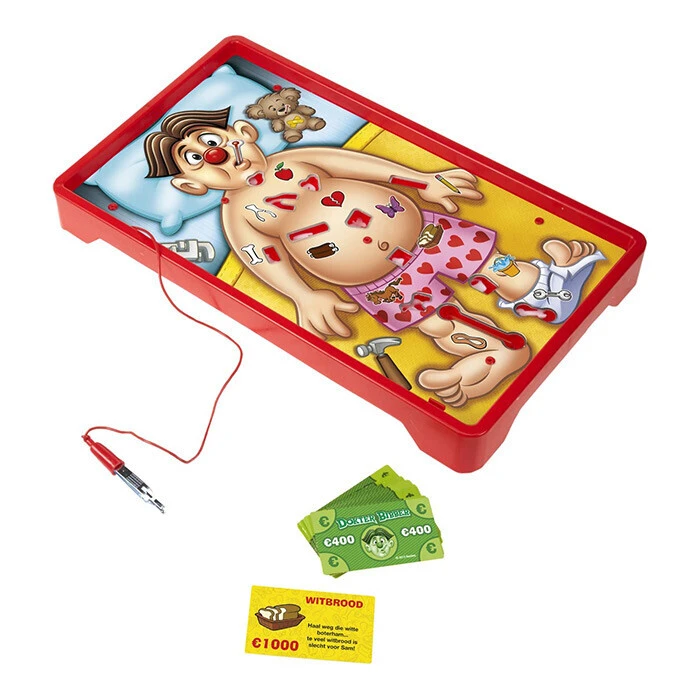 Hasbro Dokter Bibber 4 Hasbro Dokter Bibber - Afbeelding 2