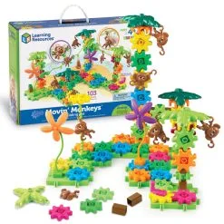 Learning Resources Gears! Aapjes Bouwset -Spellen Verkoopwinkel gears aapjes bouwset 4