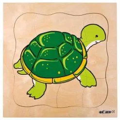EDUCO Groeipuzzels Serie 3 - Schildpad