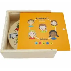 Humanico Houten Puzzels | Emoties | 5 Stuks