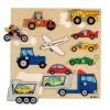 EDUCO Inlegpuzzels - Voertuigen (11 Stukjes) -Spellen Verkoopwinkel inlegpuzzels voertuigen 11 stukjes