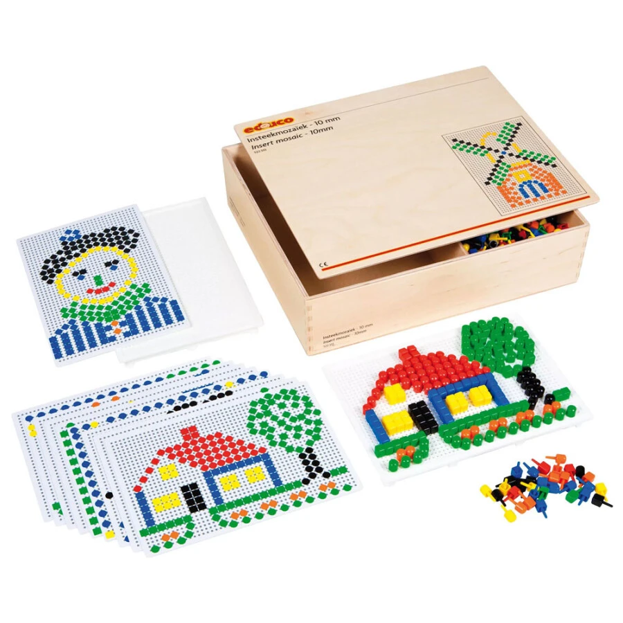 Insteekmozaïek | Basisset 10 Mm.| Educo 3 Insteekmozaïek | Basisset 10 Mm.| Educo