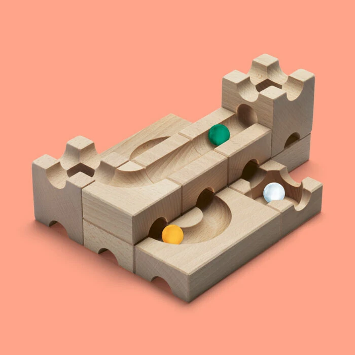 Knikkerbaan Cuboro Sub | 12-delig 4 Knikkerbaan Cuboro Sub | 12-delig - Afbeelding 2