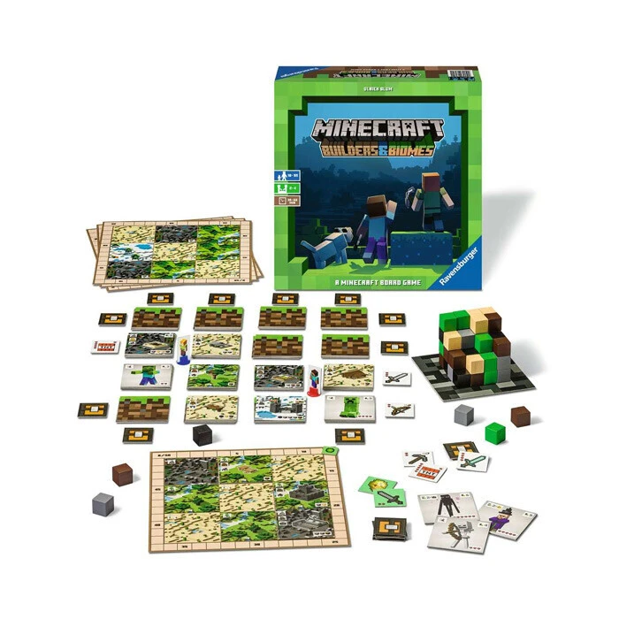 Ravensburger Minecraft Bordspel 4 Ravensburger Minecraft Bordspel - Afbeelding 2