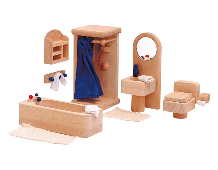 EDUCO Poppenhuis Meubilair | Badkamer 3 EDUCO Poppenhuis Meubilair | Badkamer