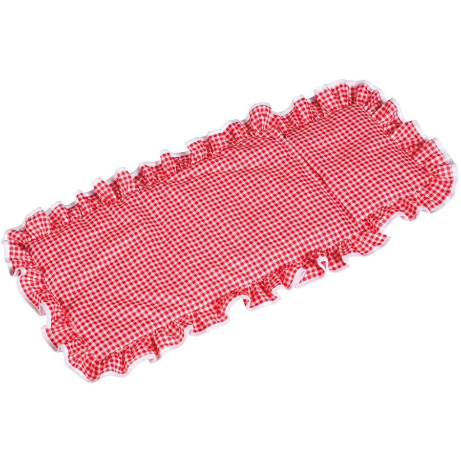 EDUCO Poppenledikant | Dekbedsetje Rood Geruit (incl. Matrasje) 3 EDUCO Poppenledikant | Dekbedsetje Rood Geruit (incl. Matrasje)