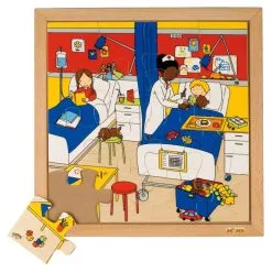 EDUCO Puzzels Gezondheid - Ziekenhuis (16 Stukjes)