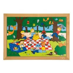 EDUCO Puzzelserie Kinderen - Picknick (24 Stukjes)