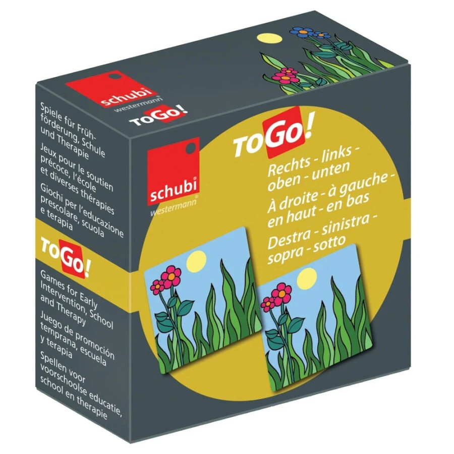 Schubi ToGo! Rechts-links-boven-onder 3 Schubi ToGo! Rechts-links-boven-onder