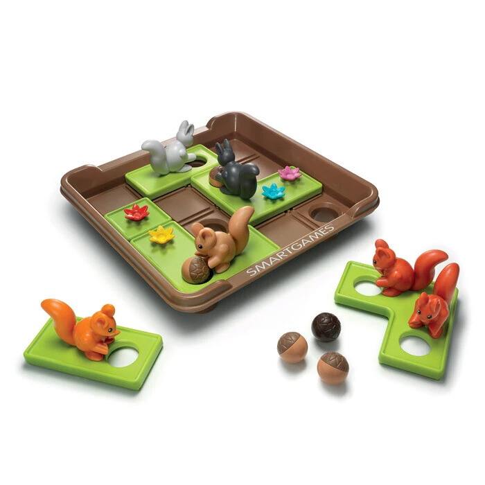 Smart Games Squirrels Go Nuts XXL 4 Smart Games Squirrels Go Nuts XXL - Afbeelding 2