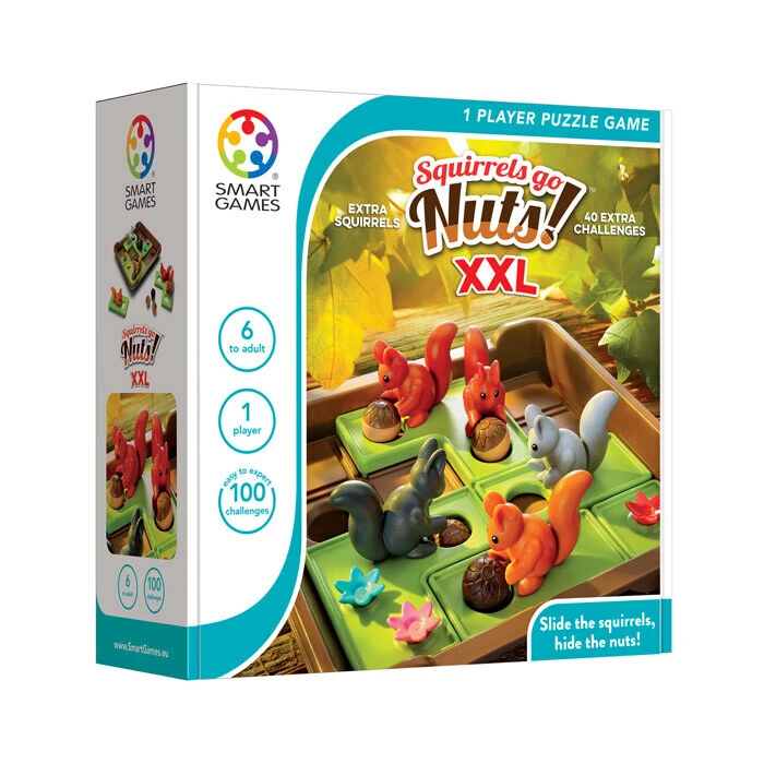 Smart Games Squirrels Go Nuts XXL 3 Smart Games Squirrels Go Nuts XXL