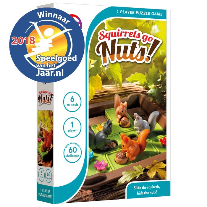 Smart Games Squirrels Go Nuts 3 Smart Games Squirrels Go Nuts
