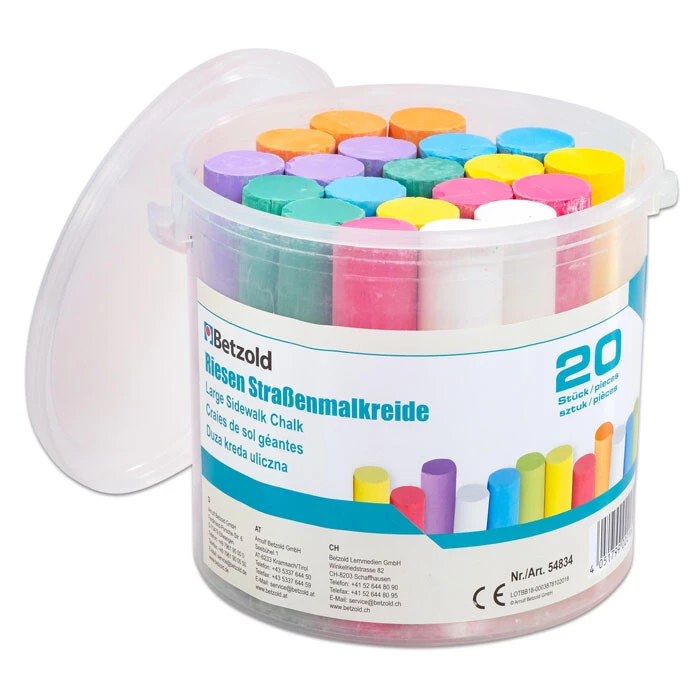 Betzold Stoepkrijt, 20 Stuks 6 Betzold Stoepkrijt, 20 Stuks - Afbeelding 4