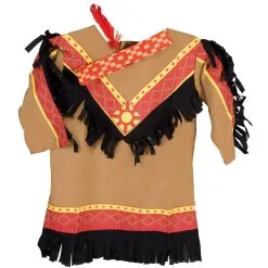 EDUCO Verkleedkleding | Fantasie | Indiaan Incl. Hoofdtooi